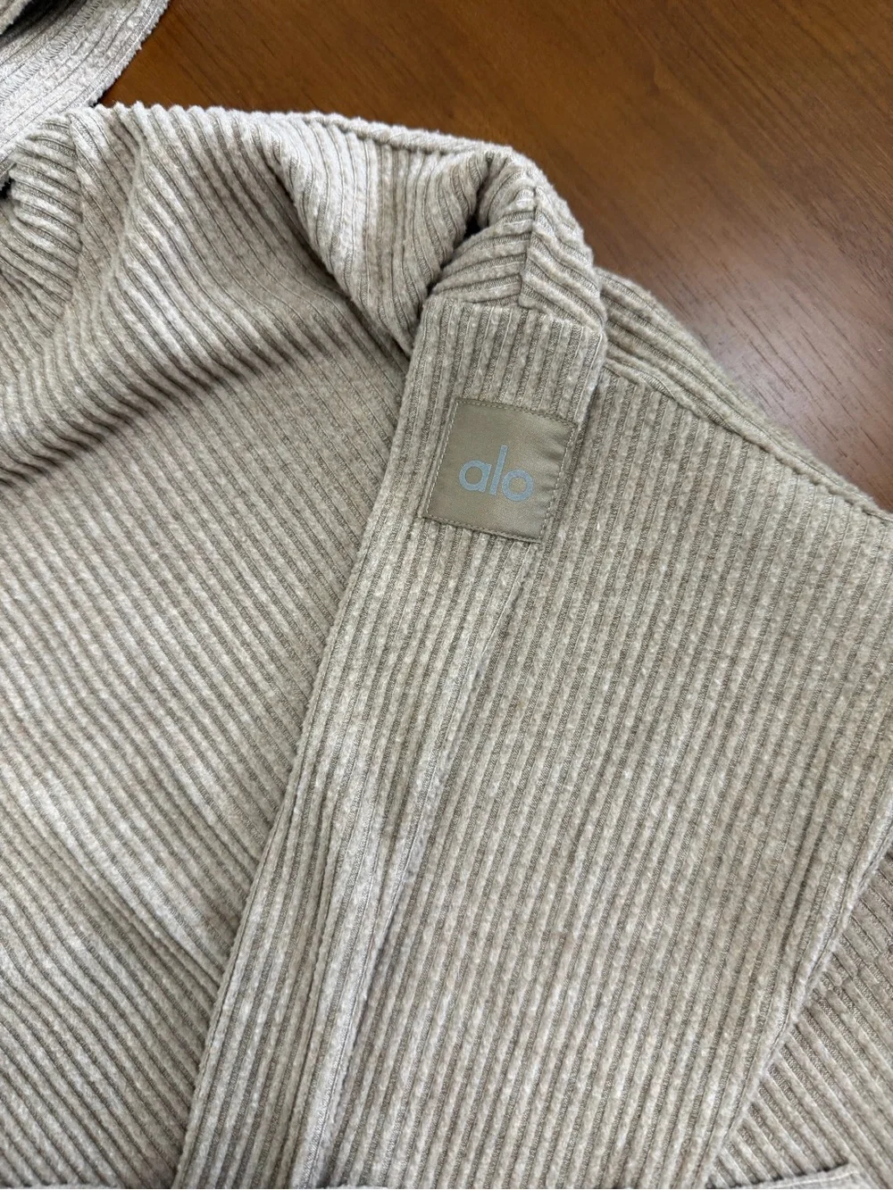 alo Muse Hoodie Size Small Gravel Heather
